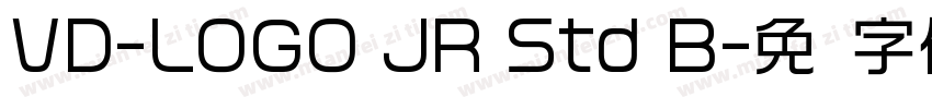 VD-LOGO JR Std B字体转换
